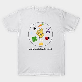 Spot It Card Game You Wouldn't Understand T-Shirt